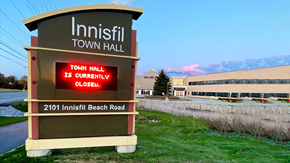Innisfil Mayor and Council - No plausible deniability